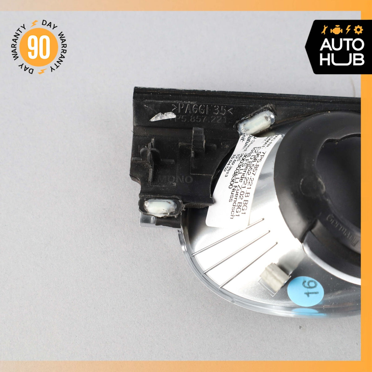 11-18 Porsche Cayenne 958 GTS Dashboard Ignition Switch Cover Trim OEM - photo 5
