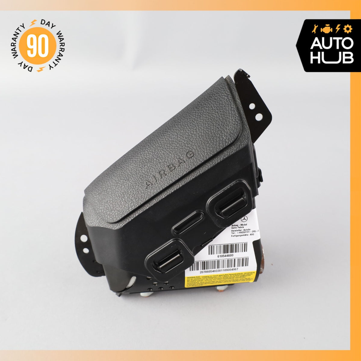 10-17 Mercedes W207 E350 Convertible Seat Airbag Air Bag SRS Right Lower OEM - photo 1