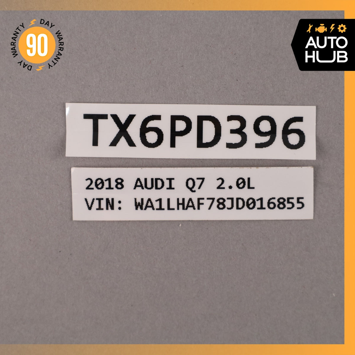 17-19 Audi 4M Q7 Engine Motor Camshaft Adjust Solenoid Set of 6 OEM 87k - photo 23