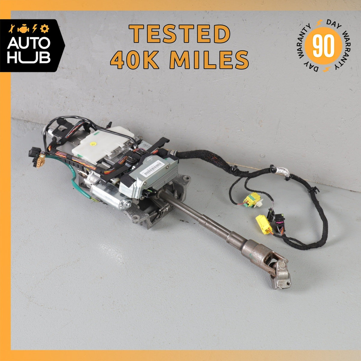 03-18 Bentley Continental GTC GT Steering Column w/ Adjust Motor OEM 40k - photo 1