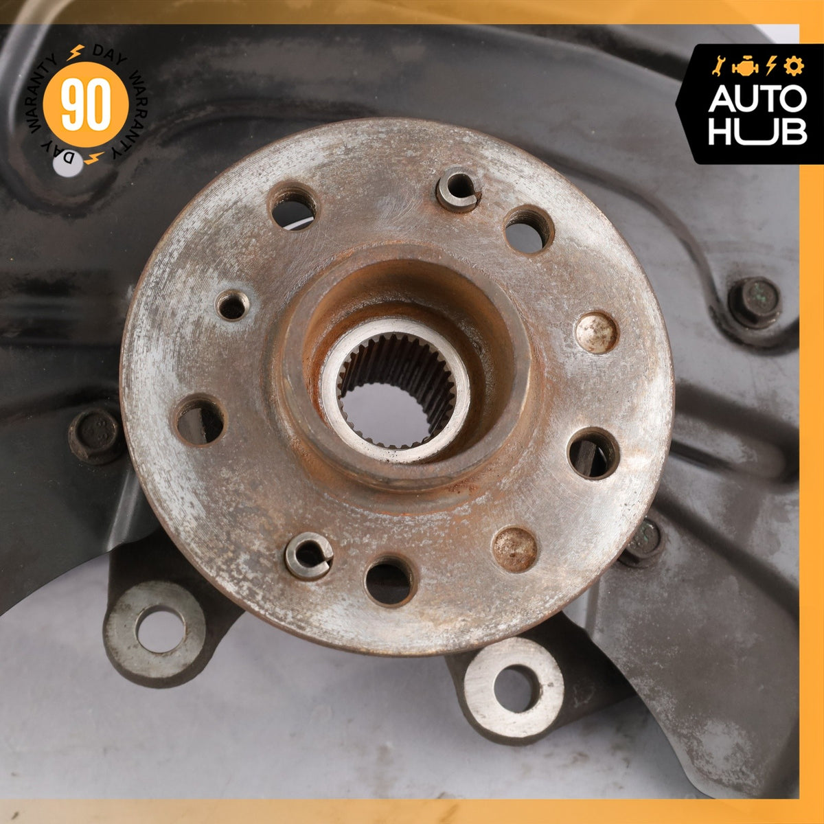 07-11 Mercedes W164 ML63 AMG Front Right Passenger Side Spindle Knuckle Hub OEM - photo 6