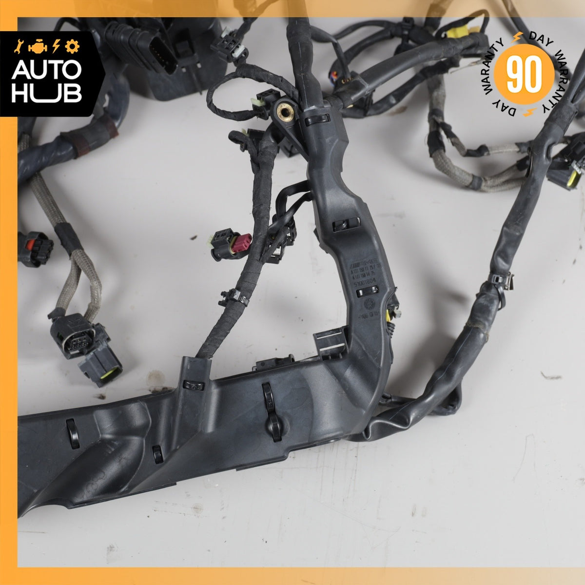 16-18 Mercedes W205 C63 AMG Engine Motor Cable Wire Harness OEM - photo 15