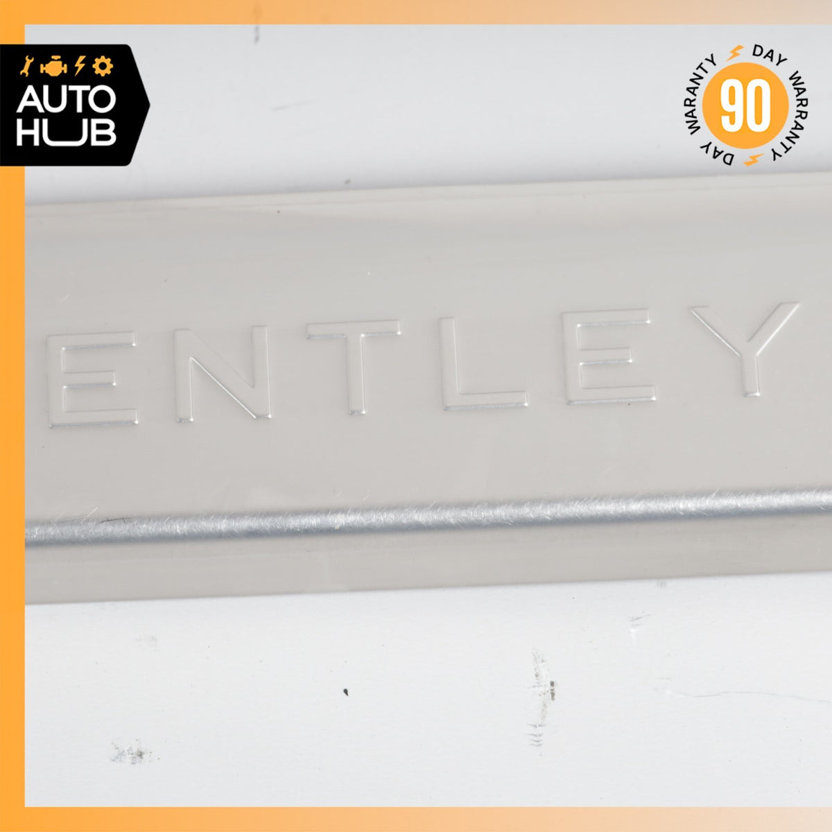 06-13 Bentley Continental Flying Spur Front & Rear Side Door Step Sill Set OEM - photo 9