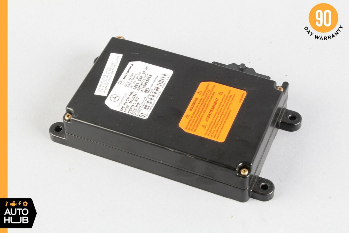 00-06 Mercedes W220 SL500 CL500 CLK500 Voice Command Control Module Blue OEM - photo 2