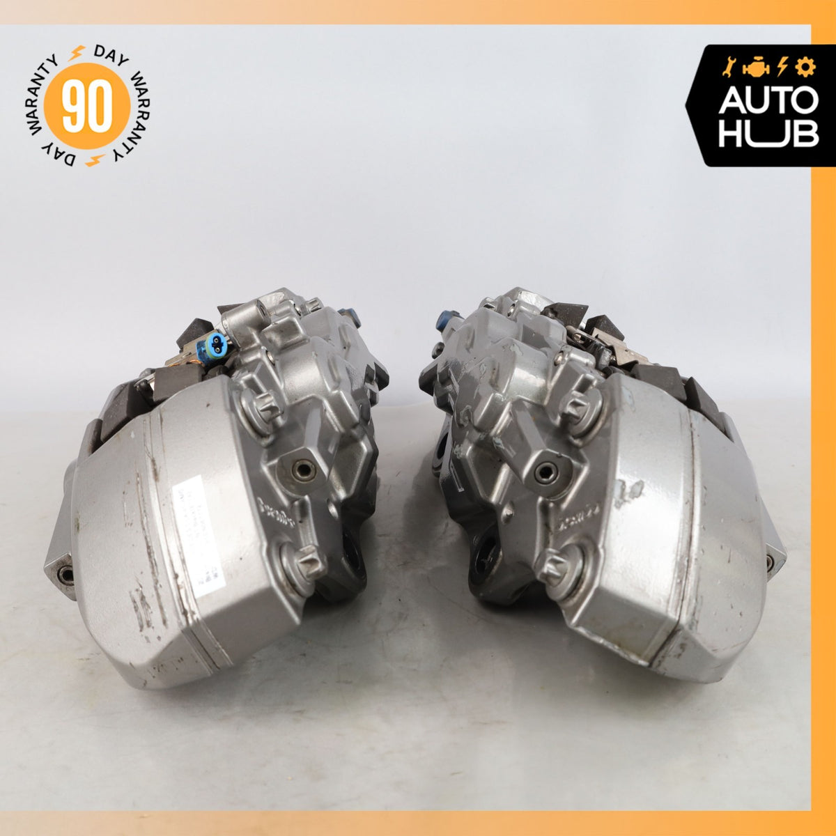 14-19 Mercedes W117 CLA45 GLA45 AMG Front Left & Right Brake Calipers Set OEM - photo 14