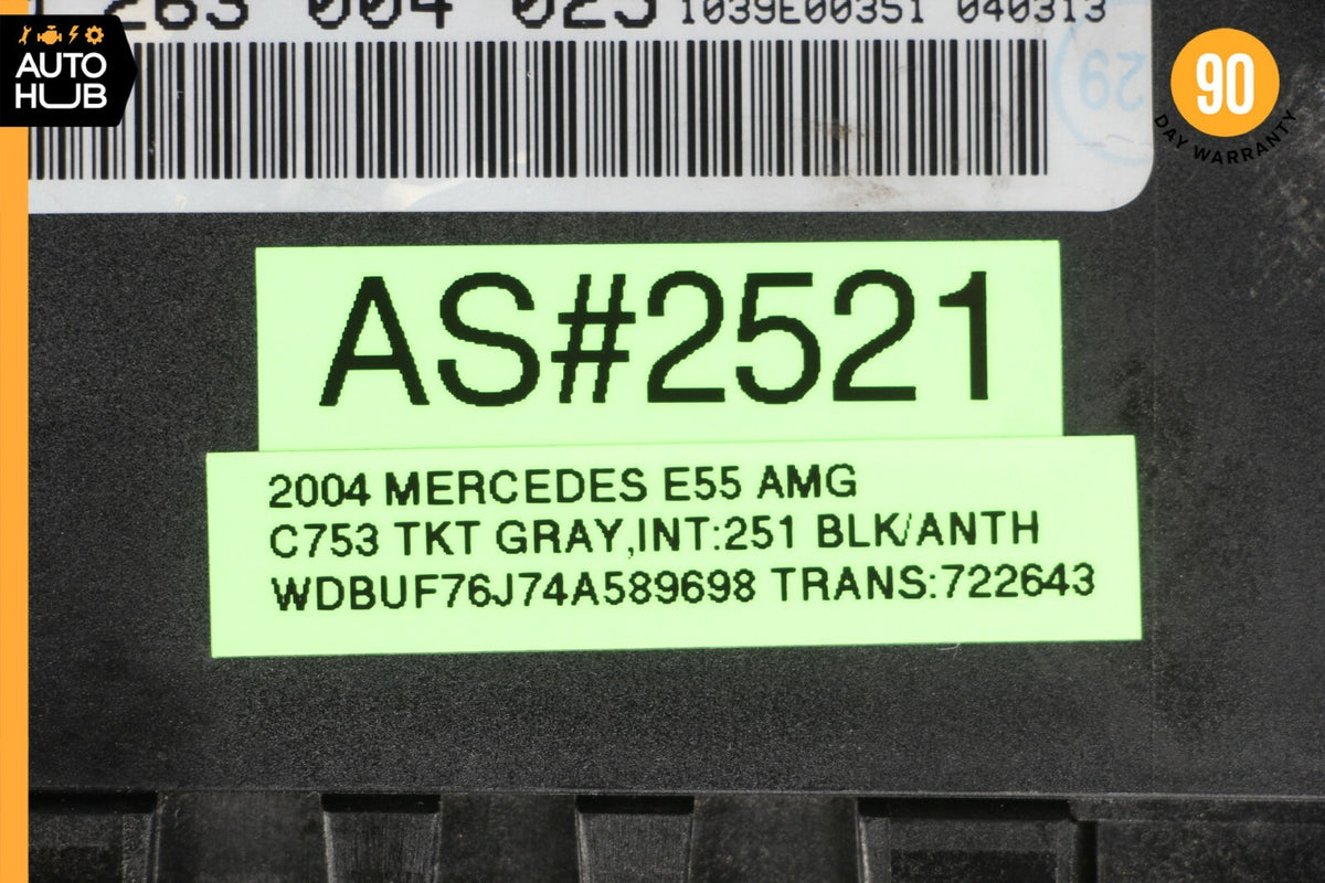 03-06 Mercedes W211 E55 AMG E320 E350 Parktronic Park Assist Control Module OEM - photo 12