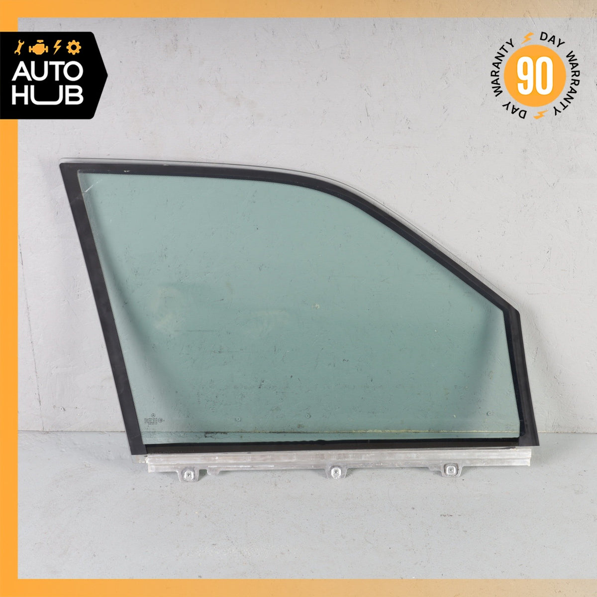 92-99 Mercedes W140 S320 300SE S420 Front Left Side Door Window Glass OEM - photo 9