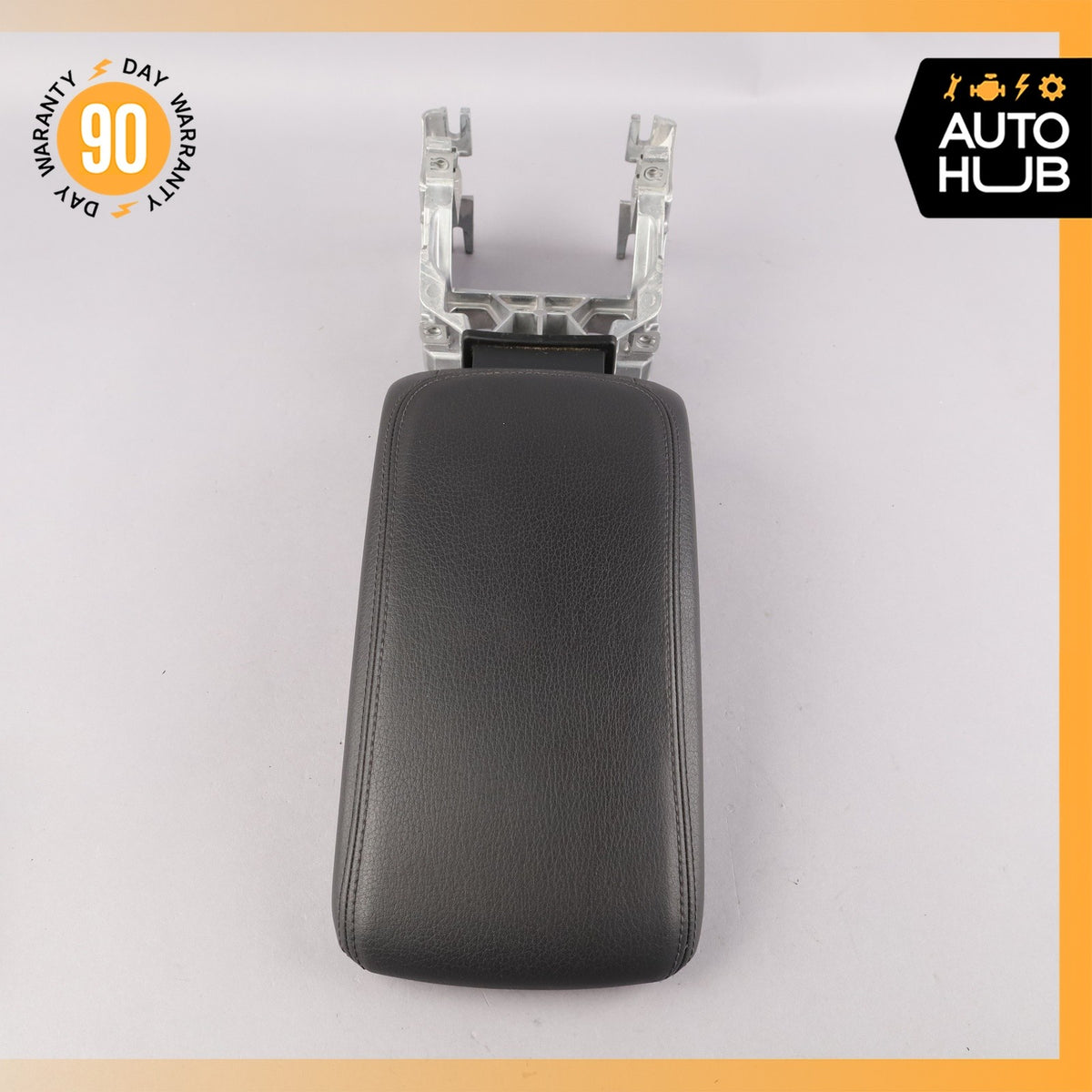 15-20 Audi 8V A3 S3 Center Console Arm Rest Armrest Cover Black OEM - photo 11