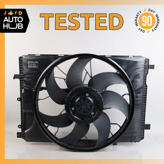 08-20 Mercedes X204 GLK250 C350 Engine Radiator Cooling Fan Motor Assembly OEM - photo 1