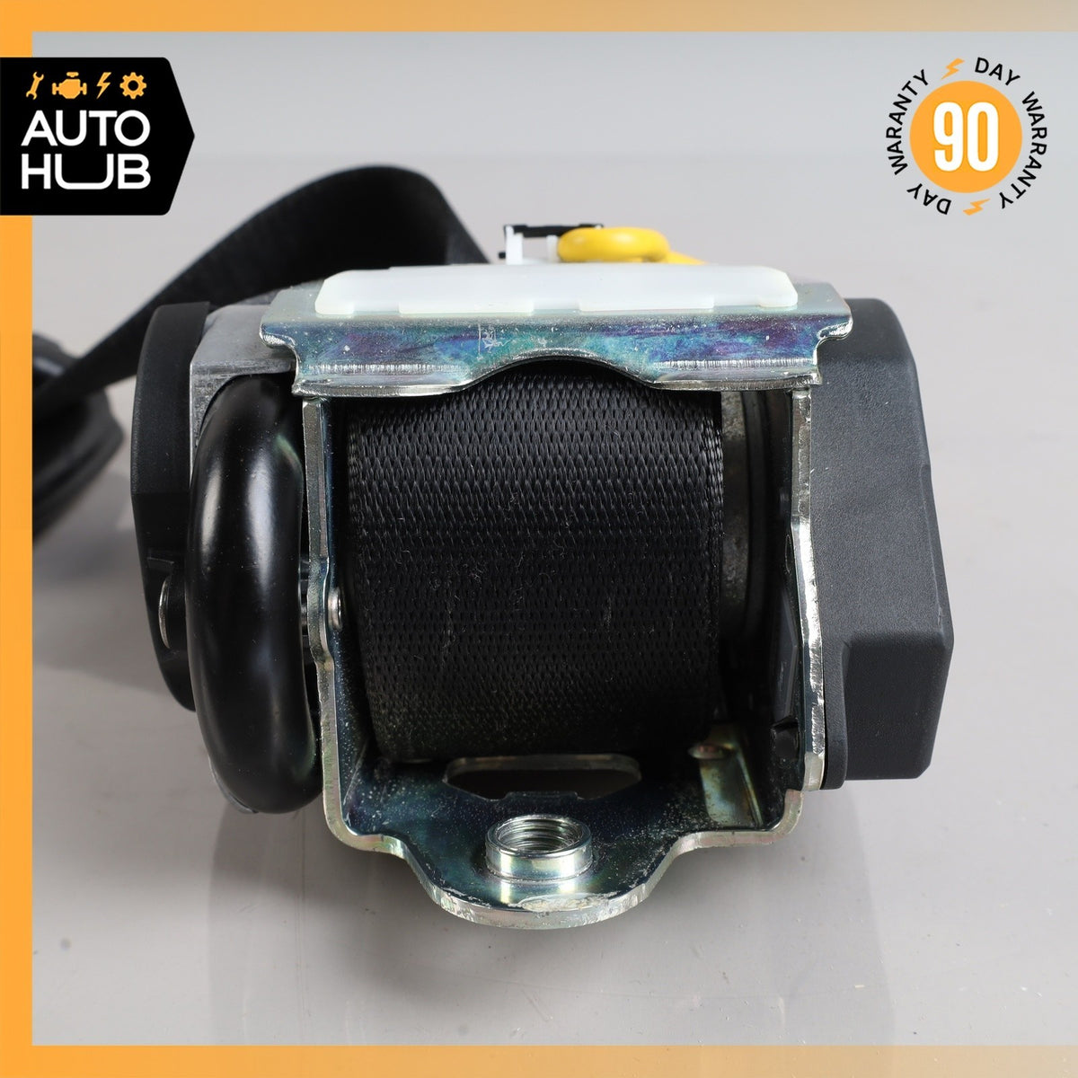 Porsche Cayenne 955 Front Left Driver Side Seat Belt Black OEM - photo 9