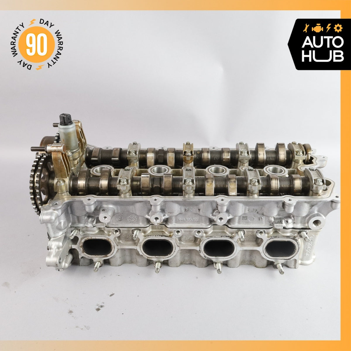 03-06 Porsche Cayenne 955 Turbo 4.5L V8 Left Side Cylinder Head OEM - photo 11