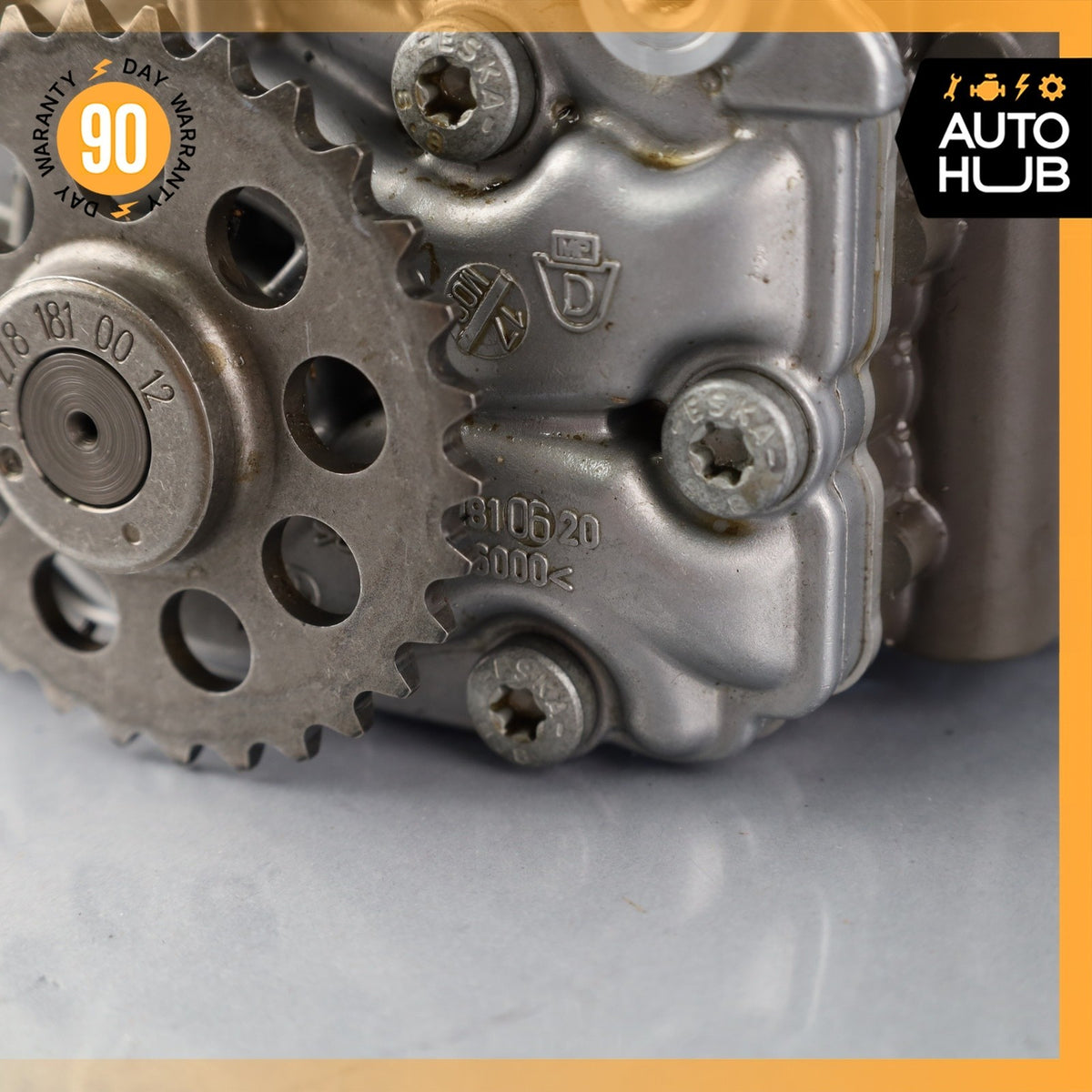 15-25 Mercedes W205 C63 AMG / Vantage 4.0L V8 M177 Engine Motor Oil Pump OEM 39k - photo 12