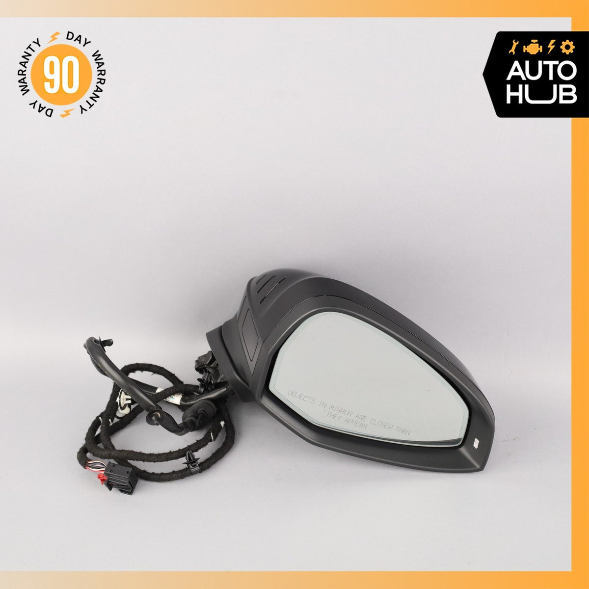 18-24 Audi B9 A5 S5 RS5 Right Rear View Door Mirror w/ Blind Spot OEM - photo 2
