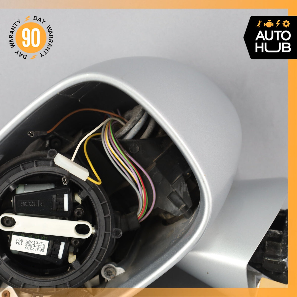 06-09 Bentley Continental Flying Spur Left Side Rear View Door Mirror OEM 53k - photo 3