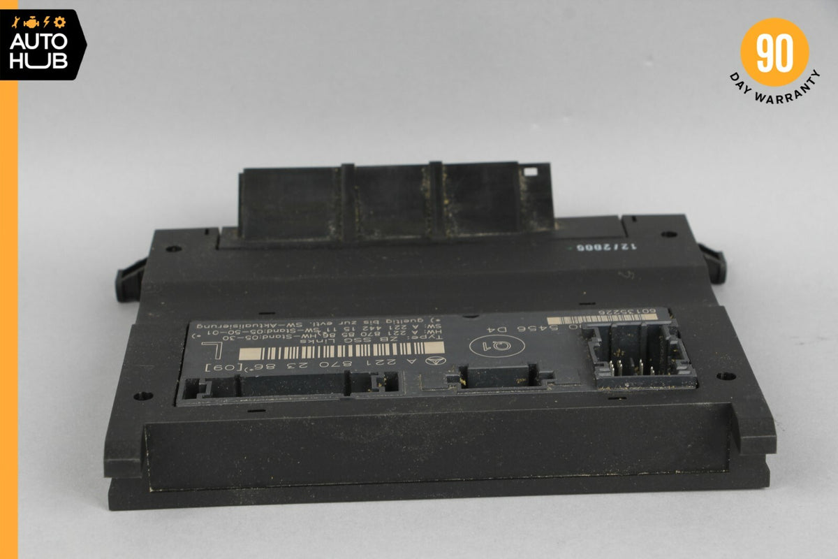 07-13 Mercedes W221 S550 S63 Front Left Driver Side Under Seat Control Unit OEM - photo 5
