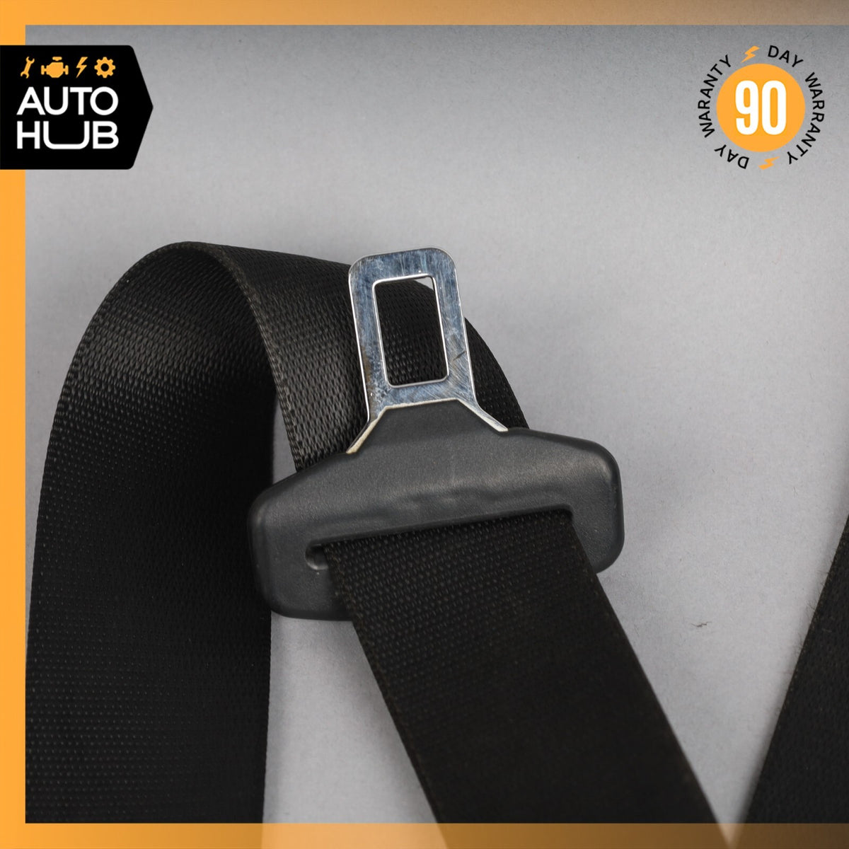 07-09 Mercedes W211 E550 E350 CLS550 Front Left Driver Side Seat Belt Black OEM - photo 7