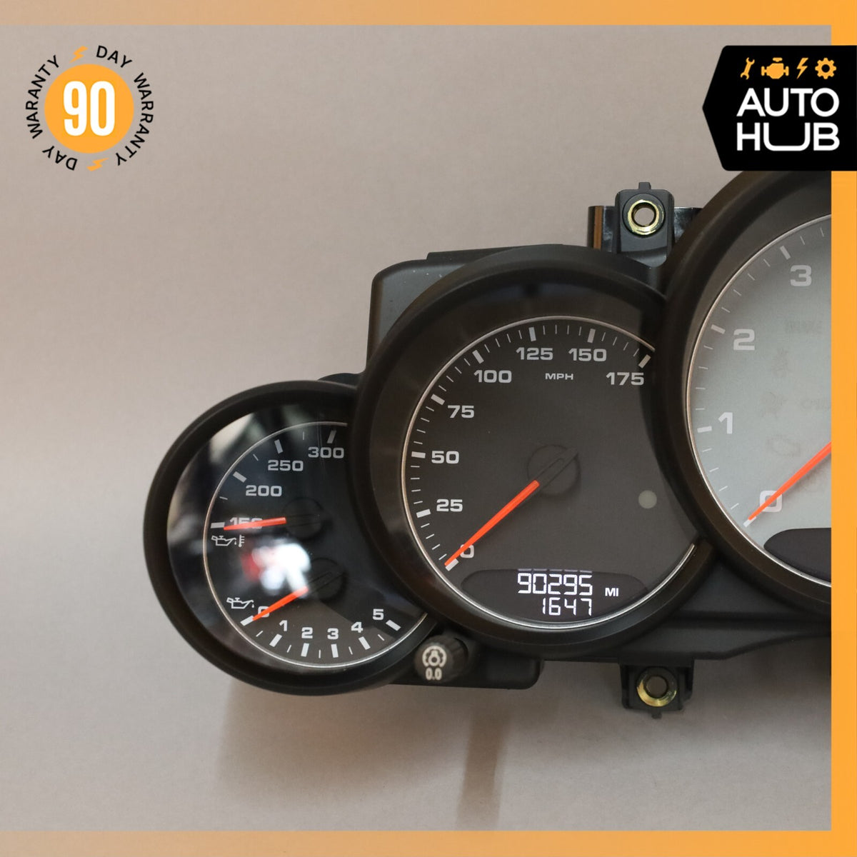 2013 Porsche Cayenne S 958 4.8L V8 Instrument Speedometer Cluster OEM 90k - photo 2