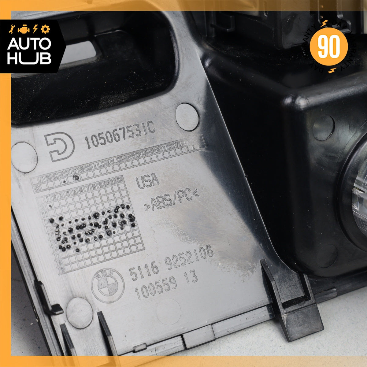 14-18 BMW F15 X5 Center Console Power Outlet Lighter AUX USB Socket w/ Trim OEM - photo 10