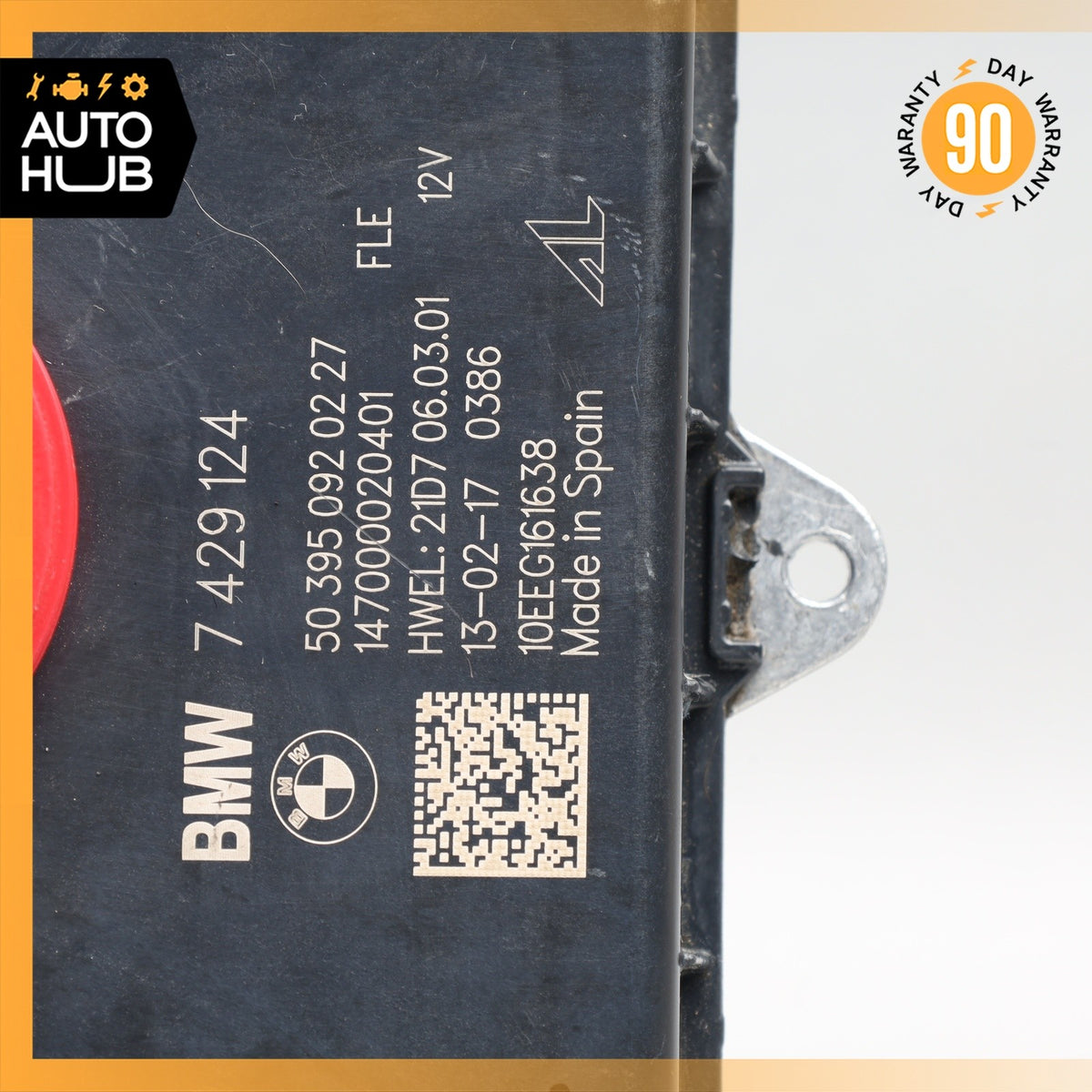 14-17 BMW i3 I01 Headlight Head Light Lamp LED Control Module 7408892 OEM - photo 4