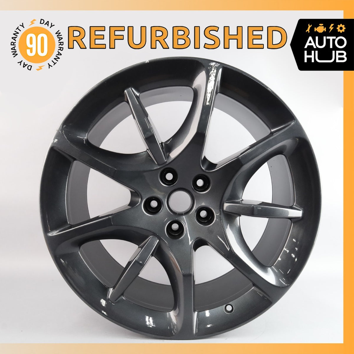 Maserati GranTurismo S M145 10.5 x 20 20" Rear Wheel Rim Gray 84072500 OEM - photo 1