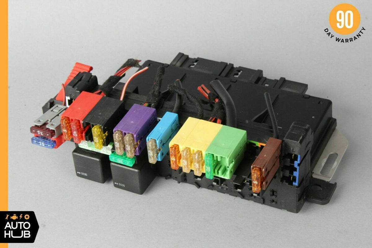 03-12 Mercedes R230 SL550 SL500 SL55 AMG Rear SAM Fuse Box Relay Module OEM - photo 5