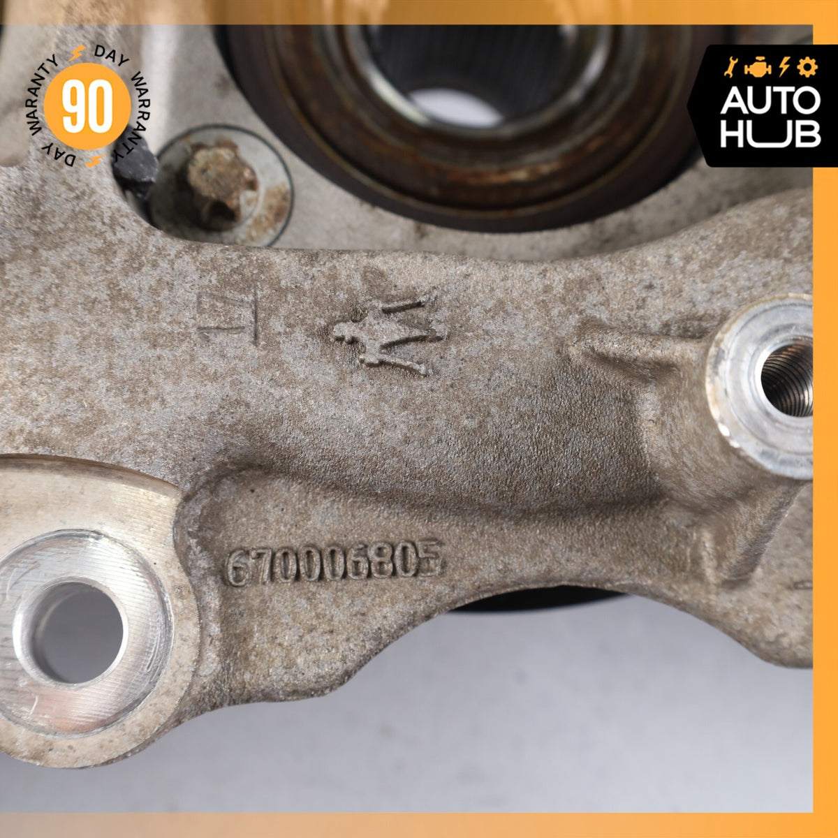 14-17 Maserati Quattroporte M156 SQ4 Rear Right Side Spindle Knuckle Hub OEM 32k - photo 12
