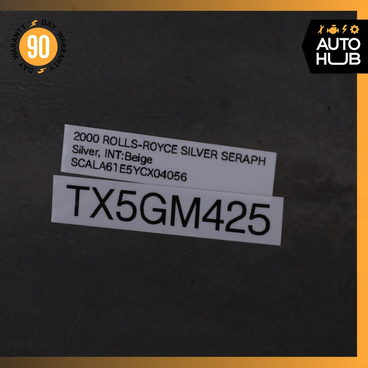 00-02 Rolls Royce Silver Seraph Rear Bumper Cover Assembly Silver OEM - photo 22