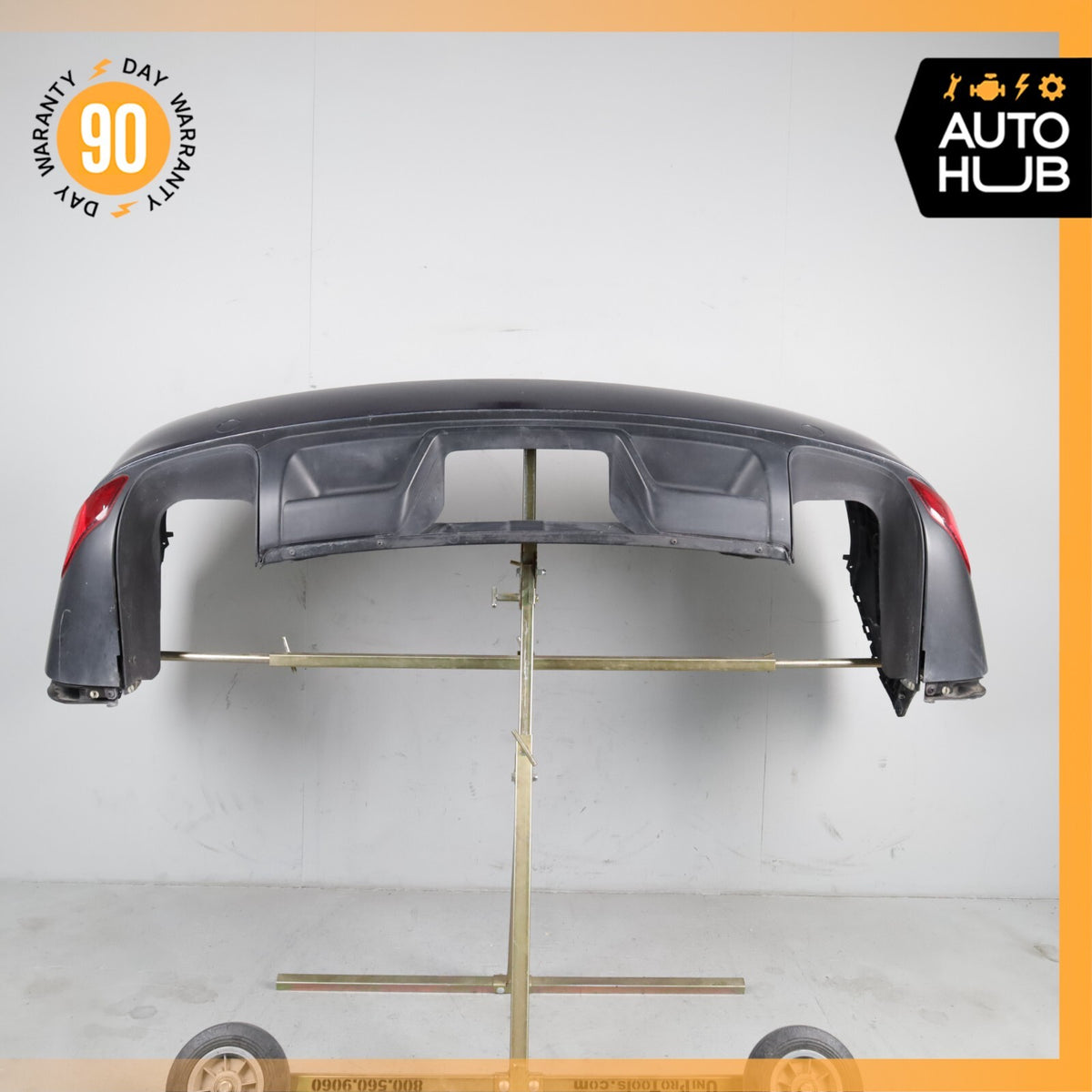 11-14 Porsche Cayenne 958 Rear Bumper Cover Assembly Blue OEM - photo 8