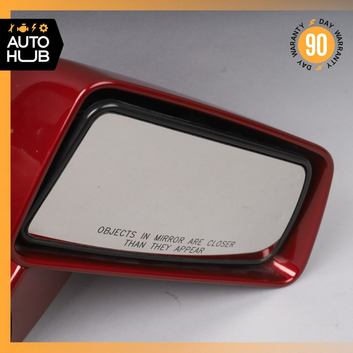 06-09 Cadillac XLR Right Side Rear View Door Mirror Red Jewel Tricoat OEM 58k - photo 4