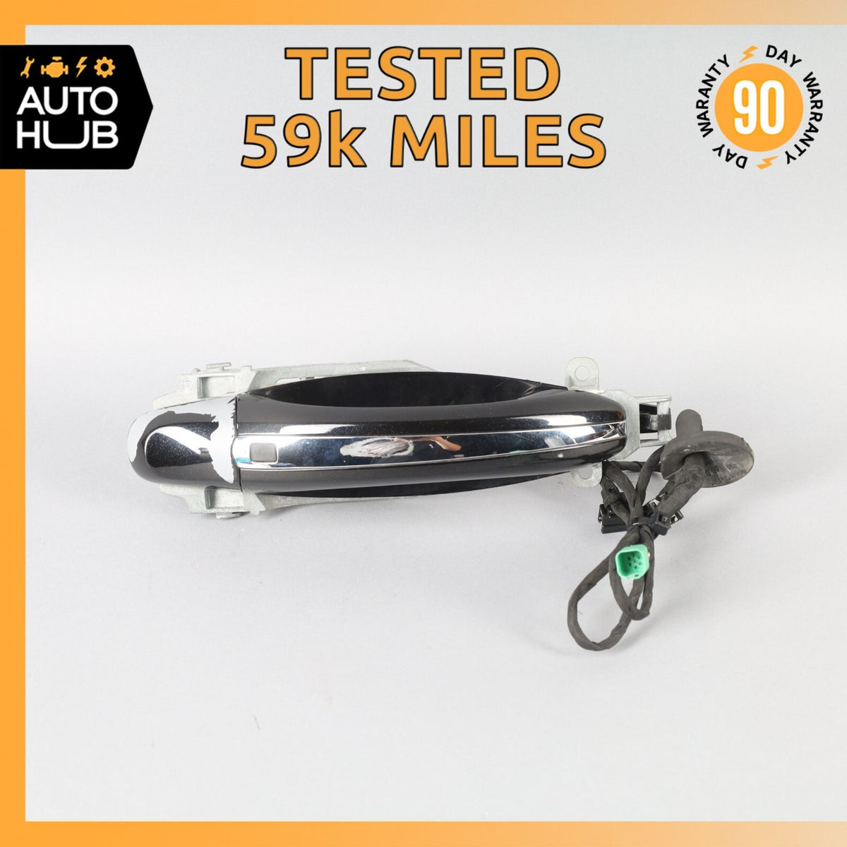 03-13 Bentley Continental GTC GT Right Side Door Handle Keyless Go OEM 59k - photo 1