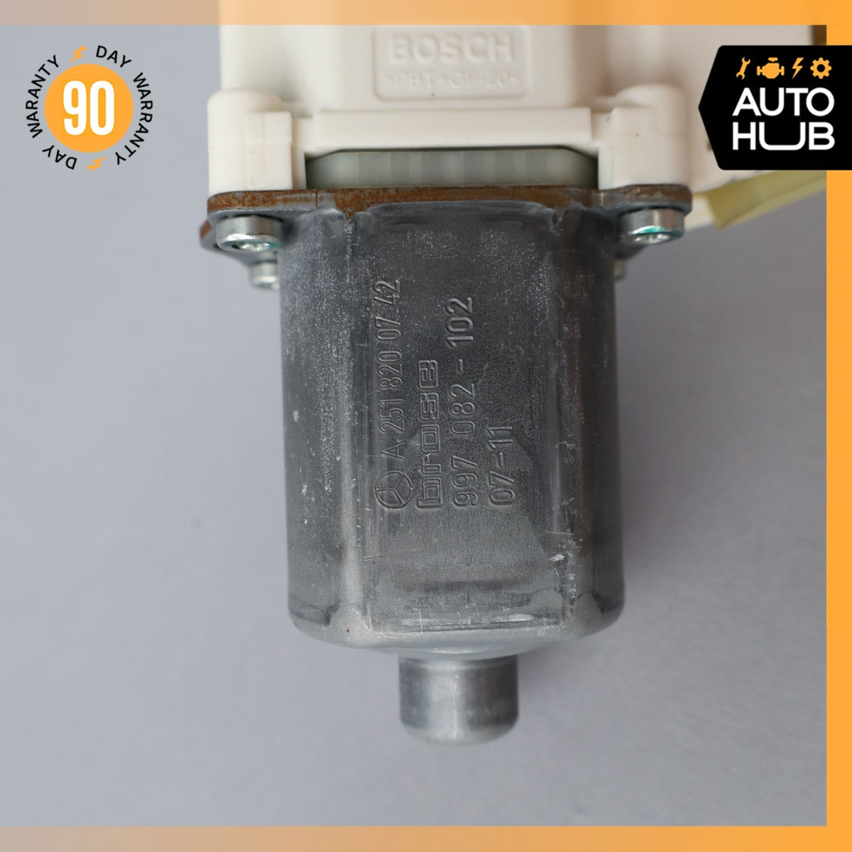 06-13 Mercedes W164 ML63 R350 Window Regulator Motor Front Left Driver Side OEM - photo 9