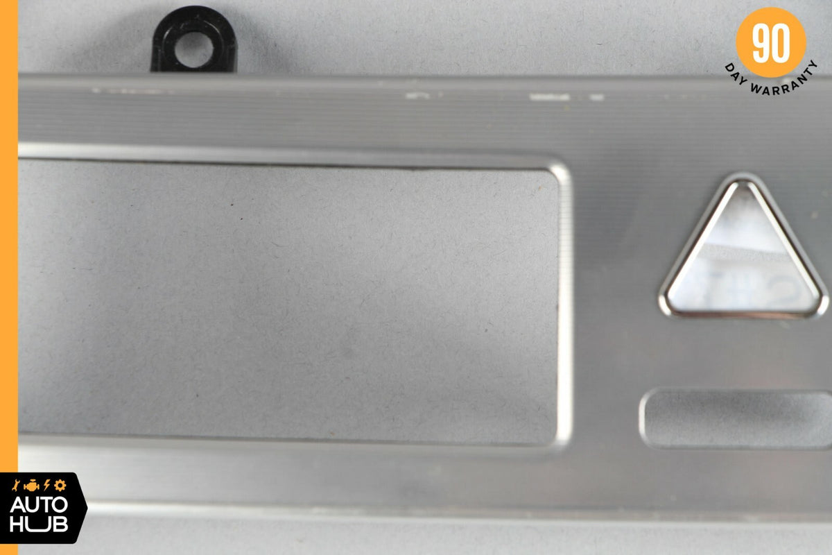 05-07 Mercedes W203 C280 C350 Dash Control Switch Panel Trim Bezel Aluminium OEM - photo 3