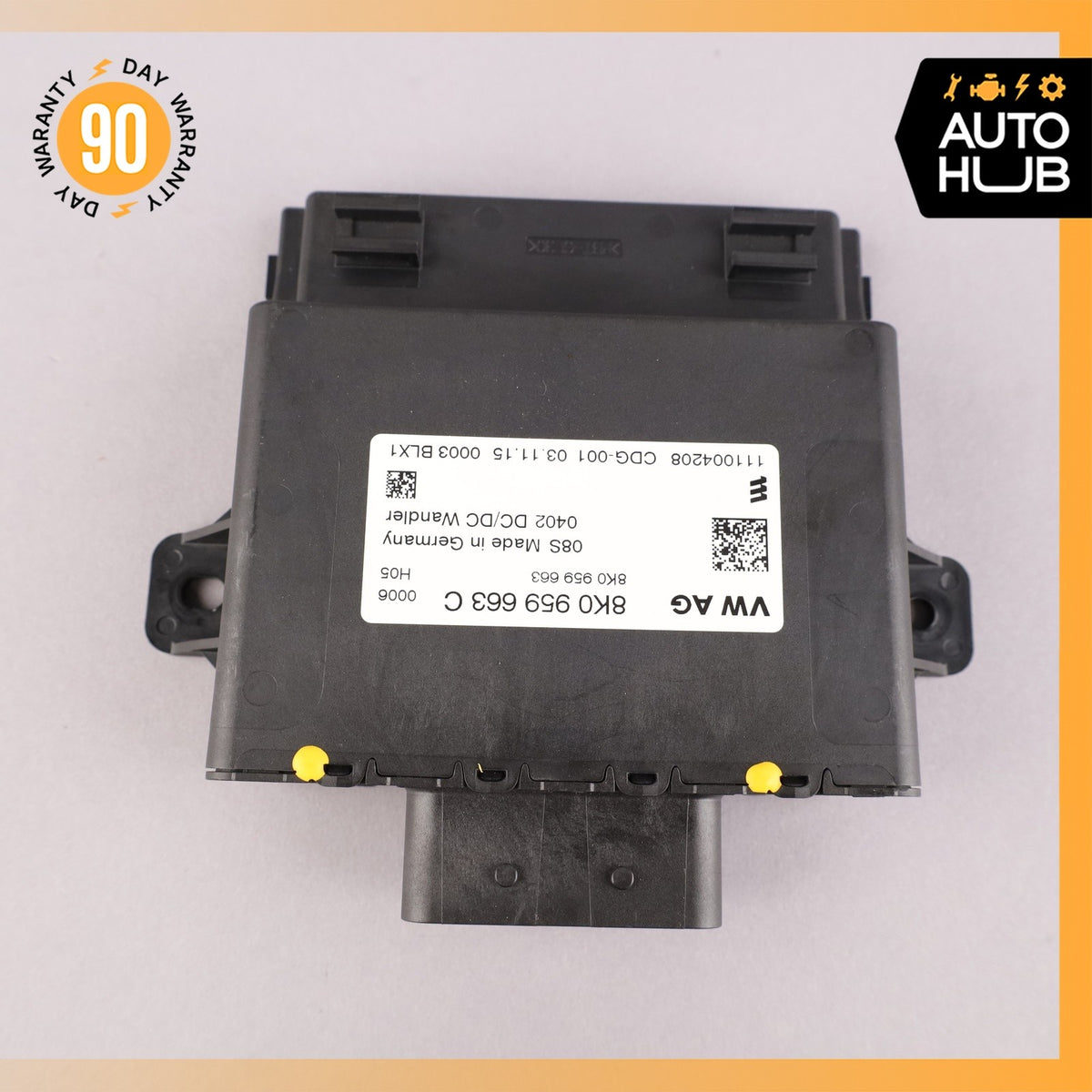 Audi D4 A8L Voltage Stabilizer Control Module 8K0959663C OEM - photo 7