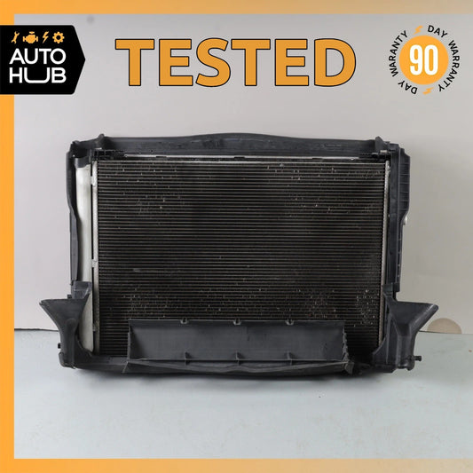 15-23 Mercedes W205 C300 C43 AMG A/C Air Condenser Water Radiator Aux Cooler OEM - photo 1