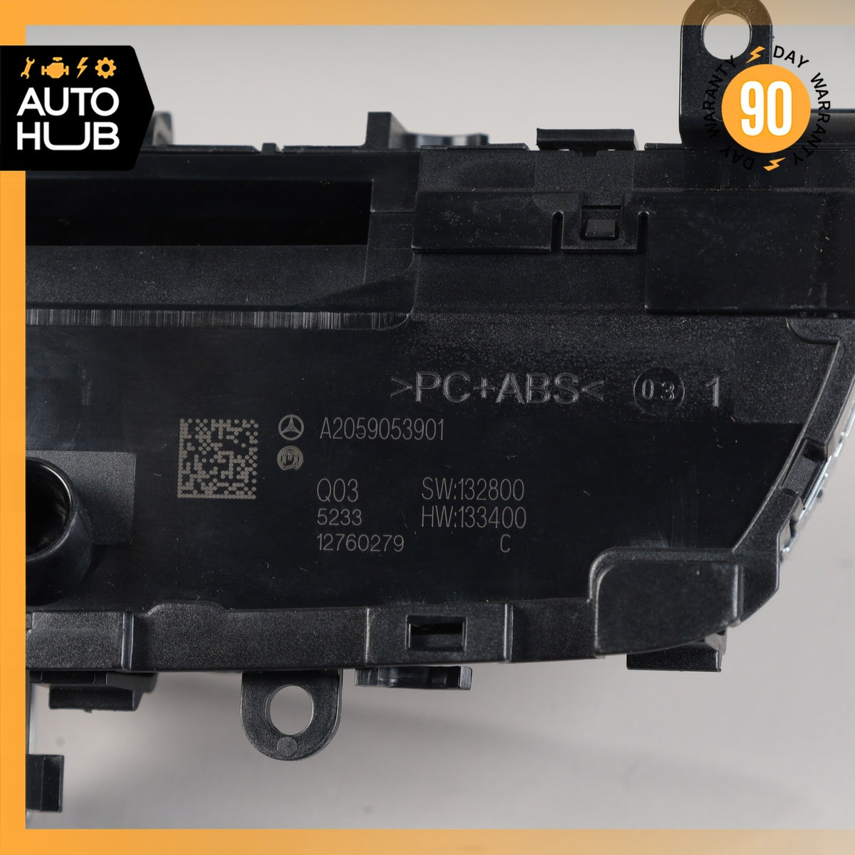15-19 Mercedes W205 C300 Center Dashboard Hazard Control Switch OEM - photo 14
