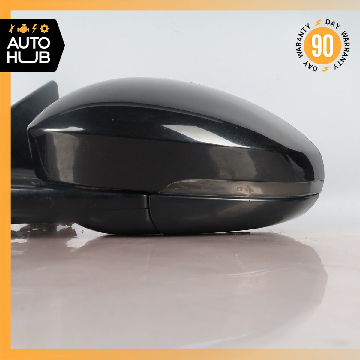 14-24 Jaguar X152 F-Type Left Side Rear View Door Mirror w/ Blind Spot OEM 85k - photo 8