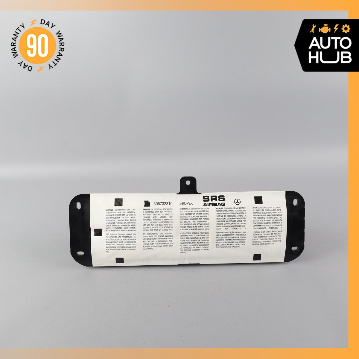 06-11 Mercedes W219 CLS550 CLS55 AMG Passenger Dash Airbag Air Bag OEM - photo 2