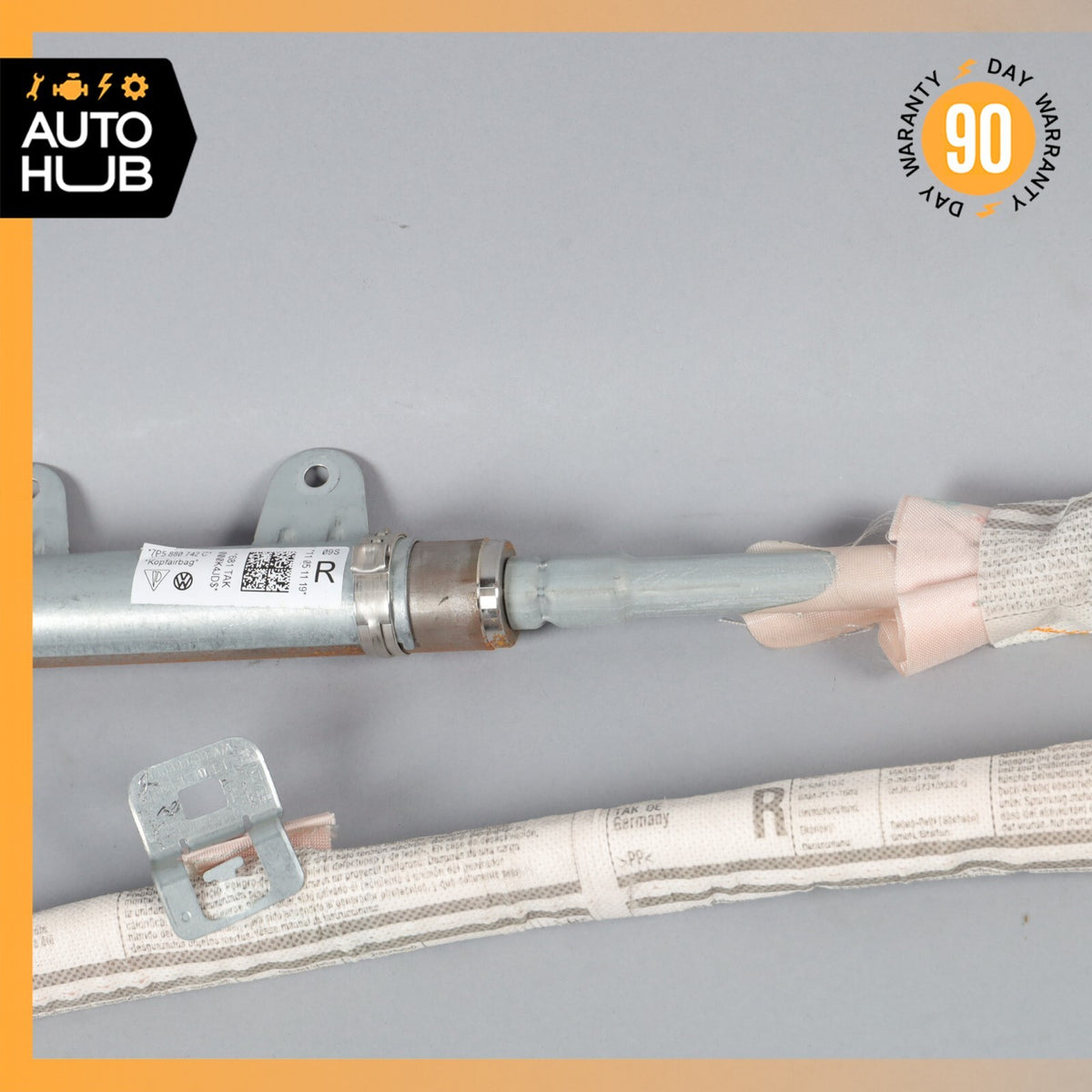 11-18 Porsche Cayenne 958 Roof Curtain Airbag Air Bag Right Passenger Side OEM - photo 5