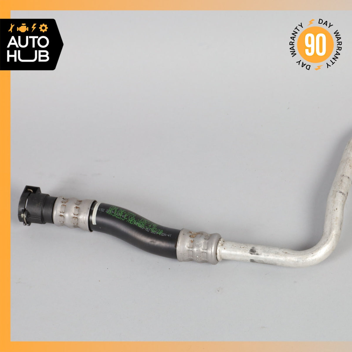 2011 BMW F10 550i N63 4.4L V8 RWD Transmission Oil Cooler Pipe Line OEM - photo 7