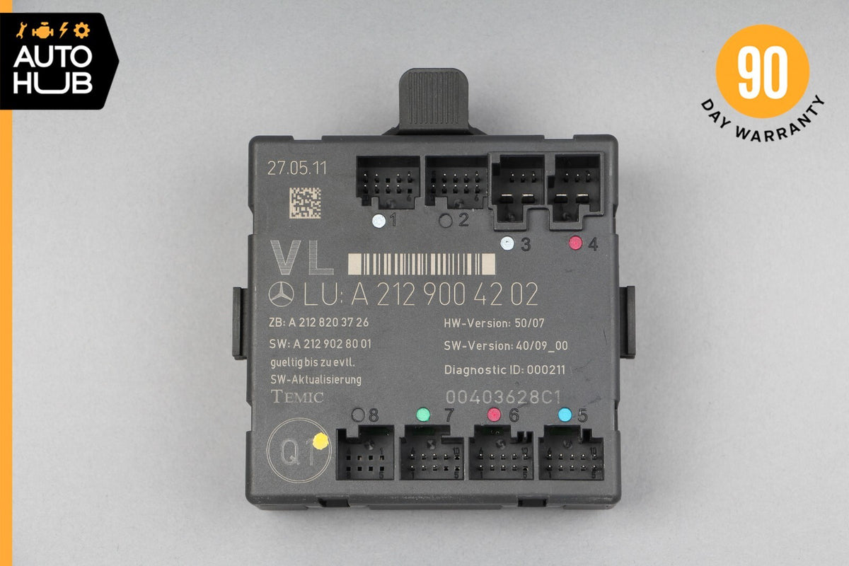 08-18 Mercedes W204 C350 SLK350 E400 Front Left Side Door Control Module OEM - photo 10