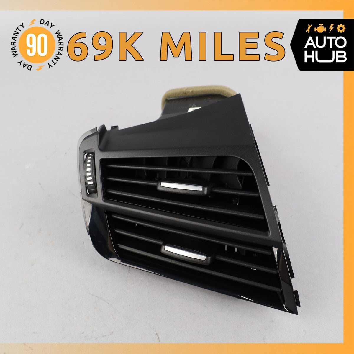BMW F15 X5 Left Dashboard A/C AC Air Conditioning Air Vent Grille 9270516 OEM - photo 1