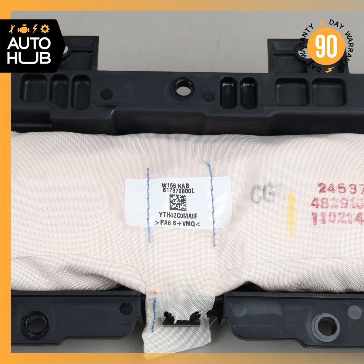 12-16 Mercedes W166 ML350 ML400 GL550 Knee Airbag Air Bag Left Side Black OEM - photo 3
