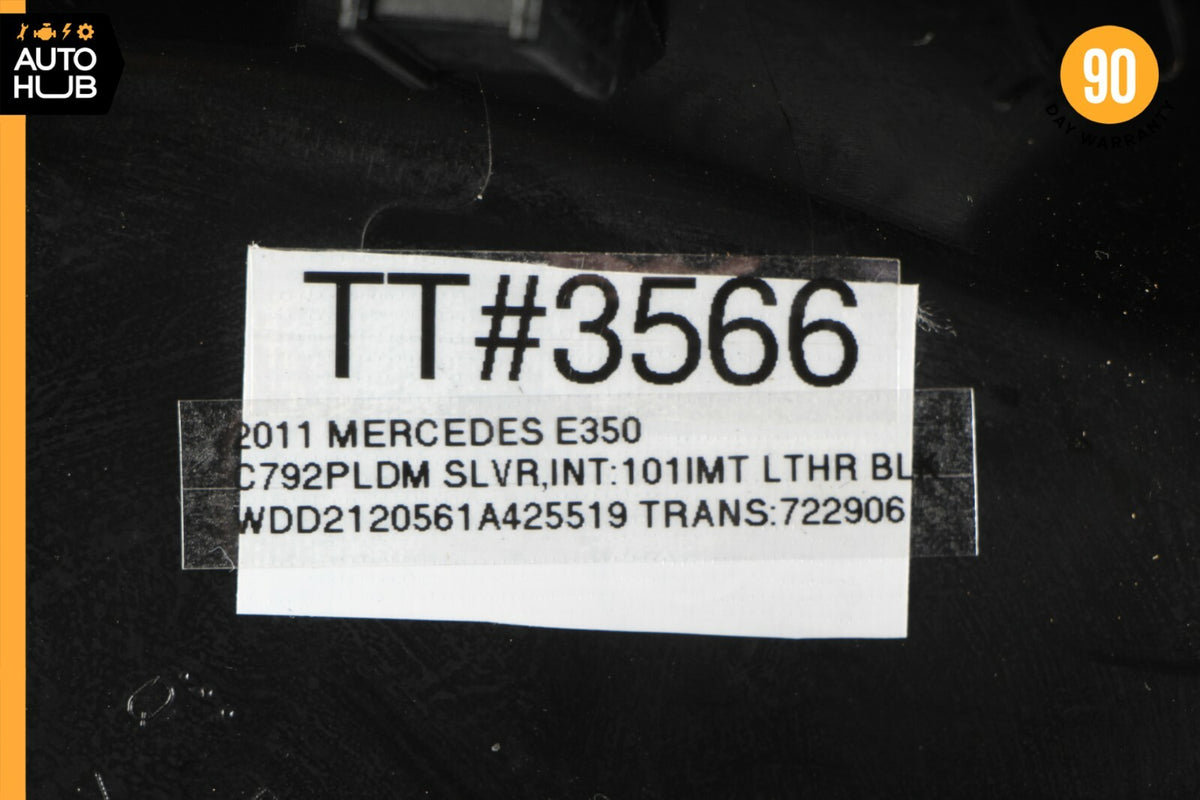 10-13 Mercedes W212 E350 E550 Right Interior Door Panel Trim Cover Black OEM 30k - photo 12