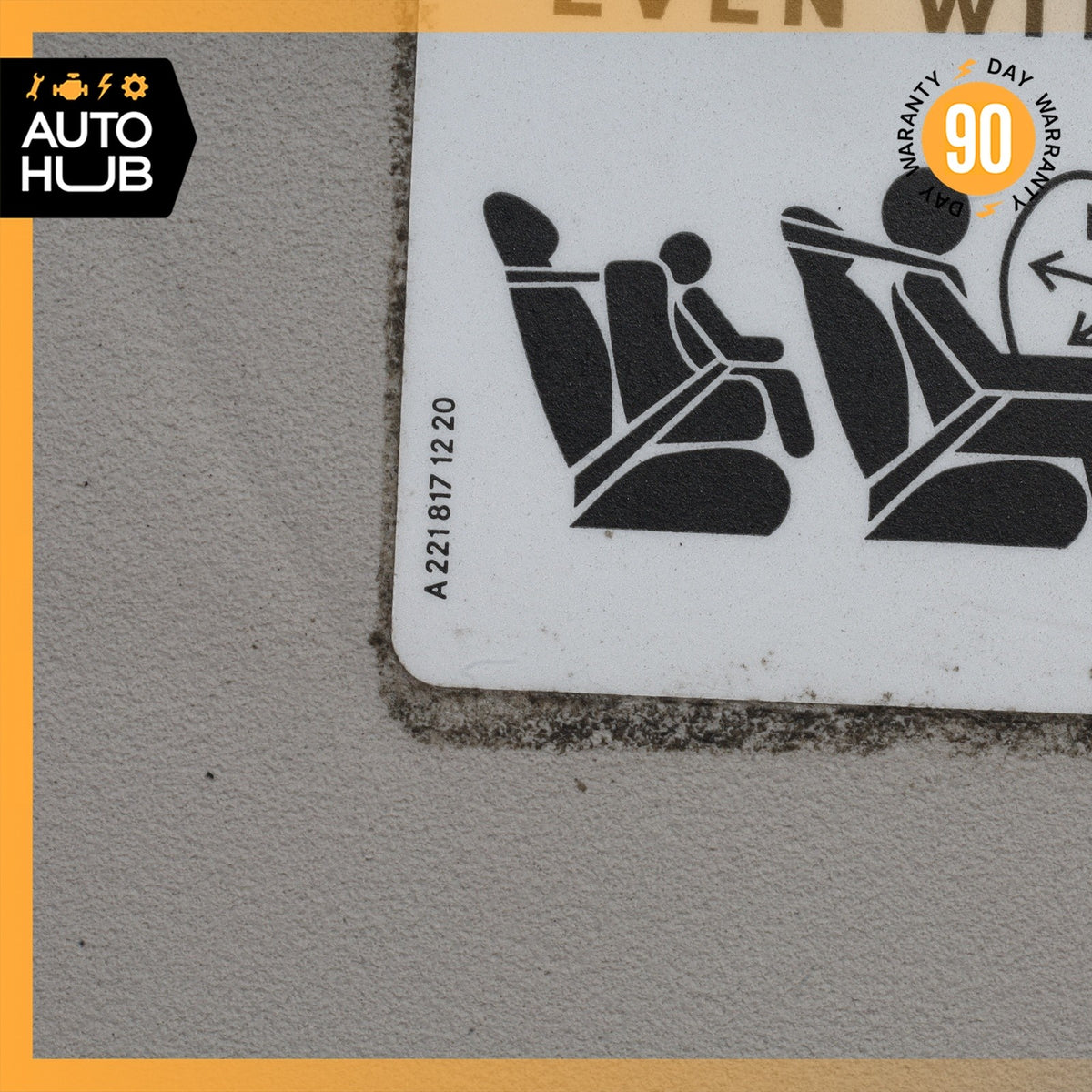 02-09 Mercedes W209 CLK350 C230 Left Driver Side Sunvisor Sun Visor OEM 67k - photo 10