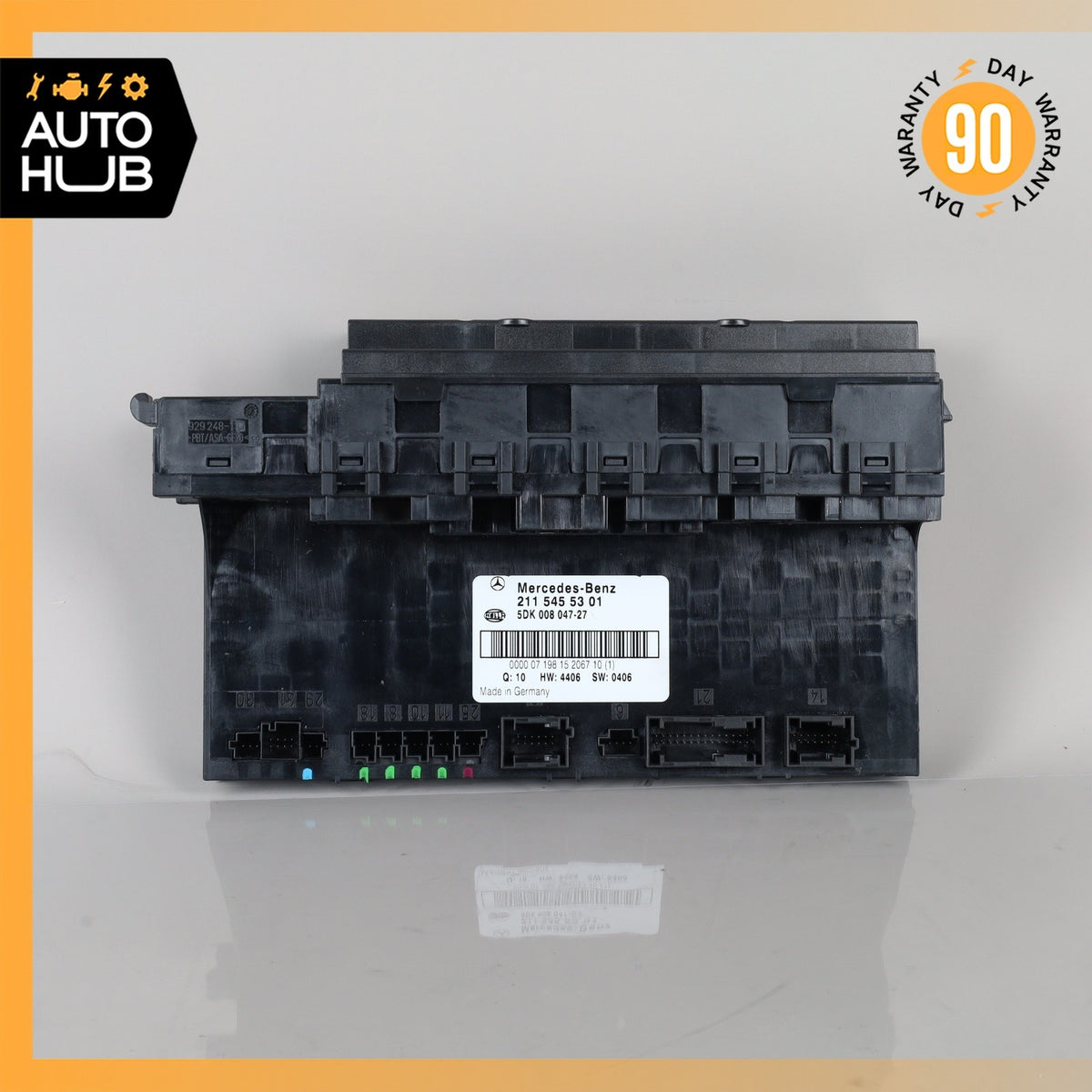 03-11 Mercedes W211 E350 CLS550 Rear SAM Module Relay Fuse Box 2115459301 OEM - photo 6