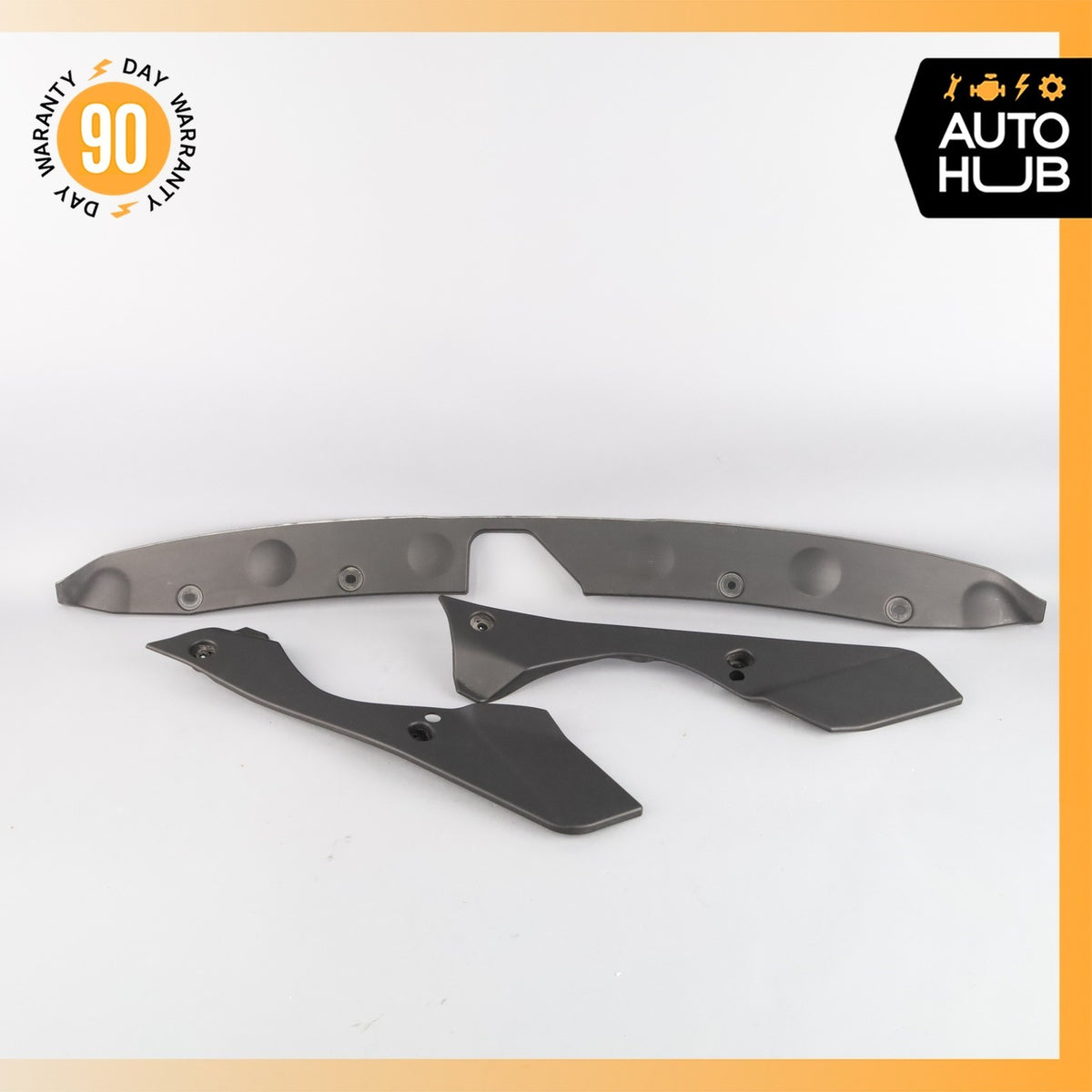Maserati Quattroporte M156 Bumper Bracket / Headlight Trim Panel Cover Set OEM - photo 1