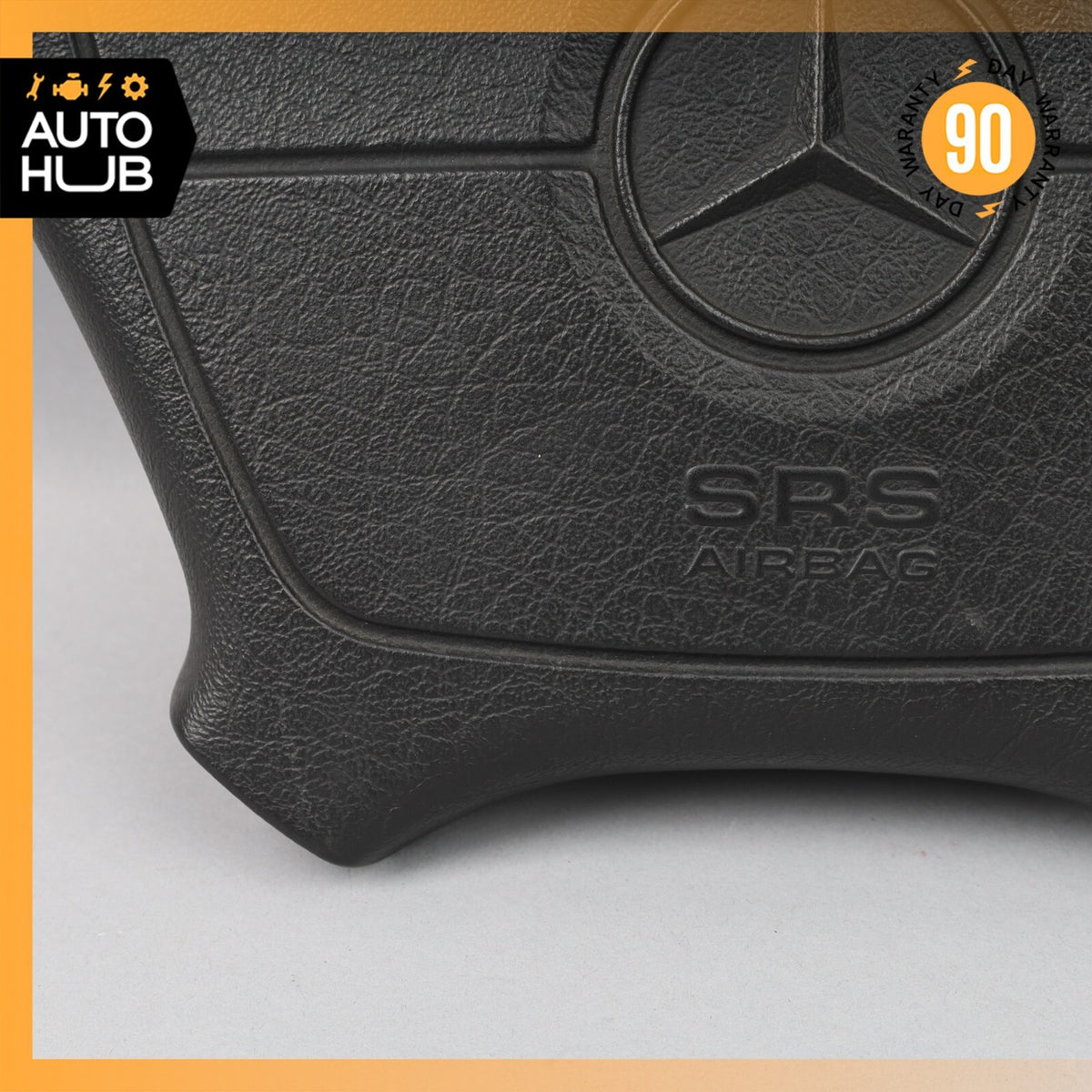 92-98 Mercedes R129 SL320 300SL Driver Steering Wheel Airbag Air Bag Brown OEM - photo 4