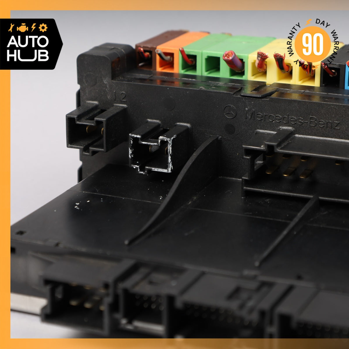 03-12 Mercedes R230 SL500 SL55 AMG SL550 Rear SAM Fuse Box Relay Module OEM - photo 8