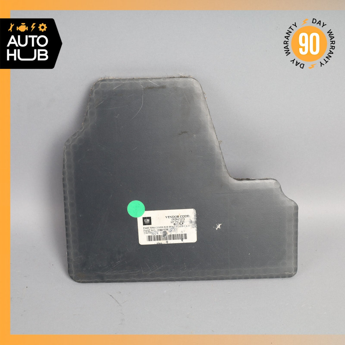 04-09 Cadillac XLR Rear Left Side Trunk Floor Carpet Cover Panel 15145672 OEM - photo 1