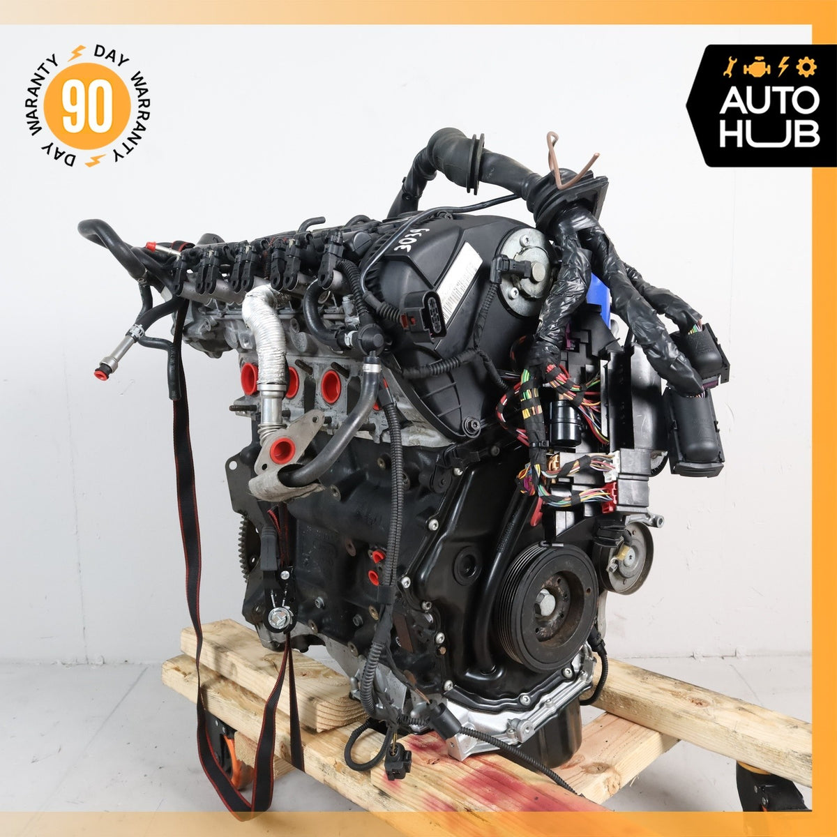 09-12 Audi B8 A5 A4 Q5 TT 2.0L L4 Engine Motor Assembly CAEB OEM 96k - photo 2